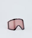 Sight Goggle Lens Extra Glas Snow Herren Red Brown