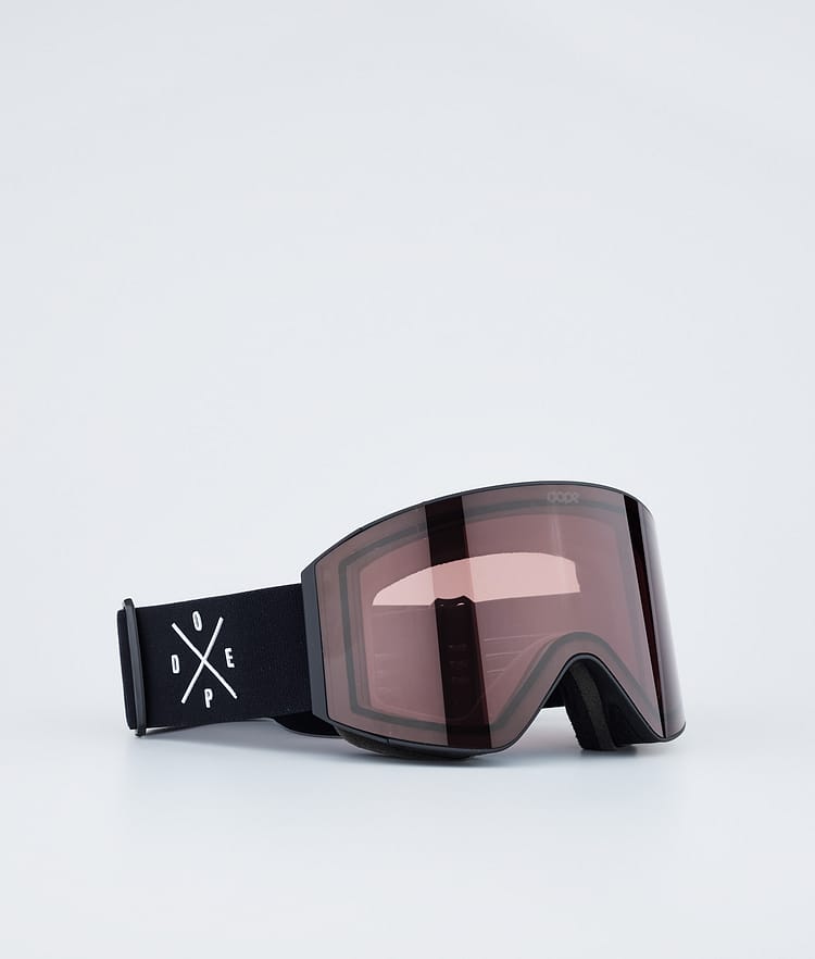 Sight Goggle Lens Ecran de remplacement pour masque de ski Red Brown, Image 2 sur 3