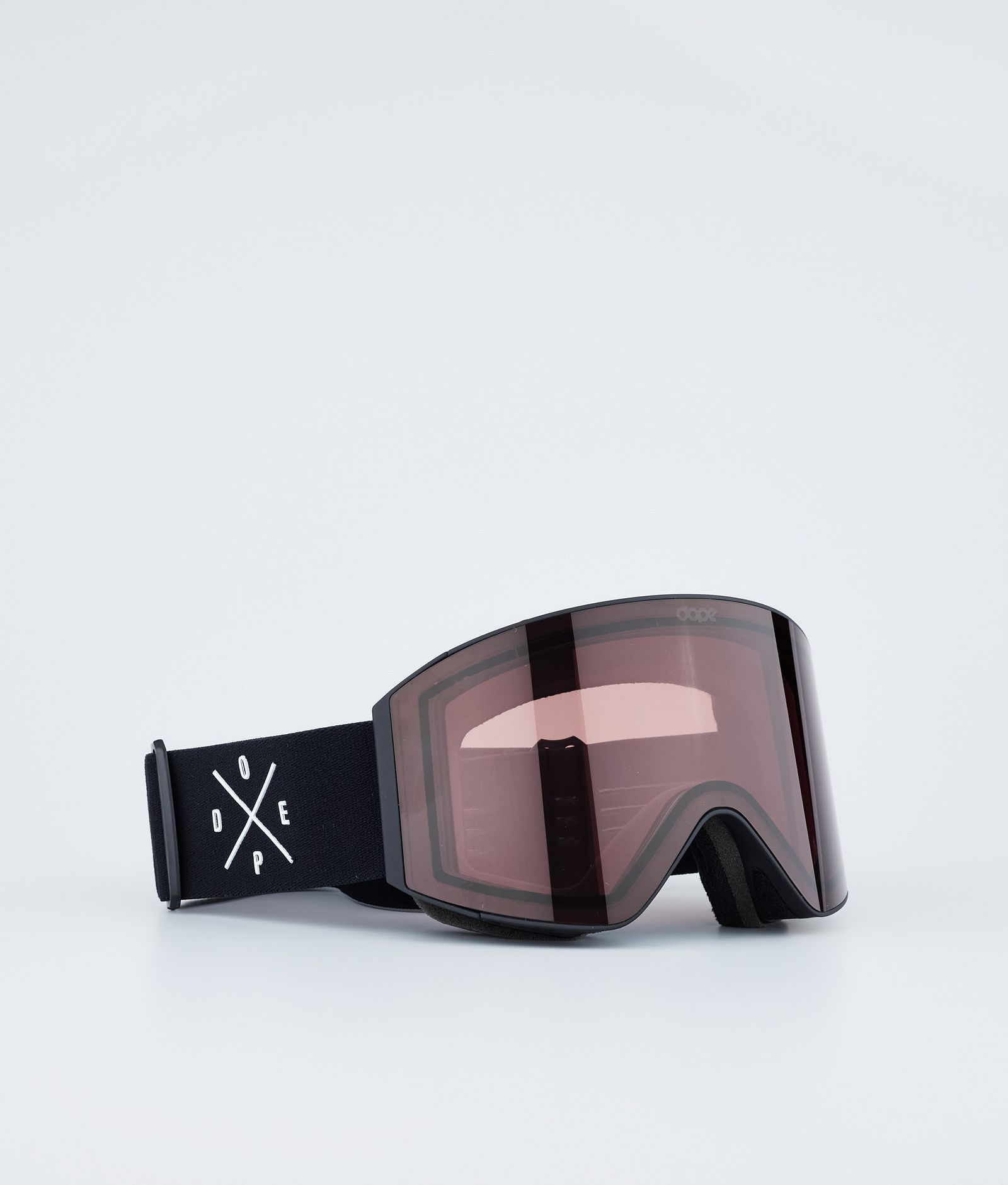 Sight Goggle Lens Wymienne Szybki Red Brown