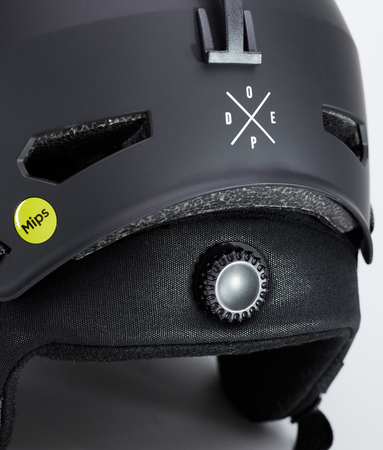 Macon 2.0 MIPS Dope X-Up 2022 Ski Helmet Matte Black w/ Black Liner, Image 7 of 8