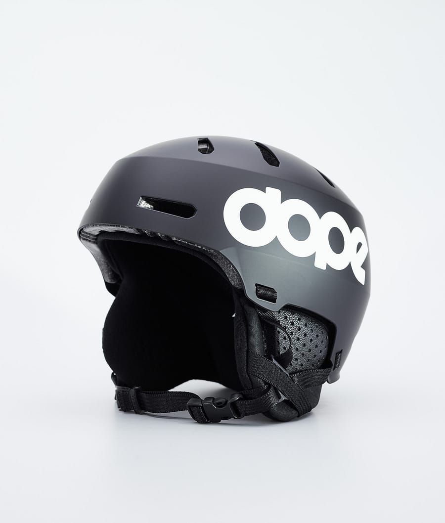 Macon 2.0 Dope Classic Ski Helmet Matte Black w/ Black Liner