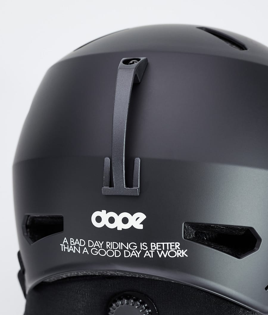 Dope Macon 2.0 Dope Classic Ski Helmet Men Matte Black w/ Black Liner