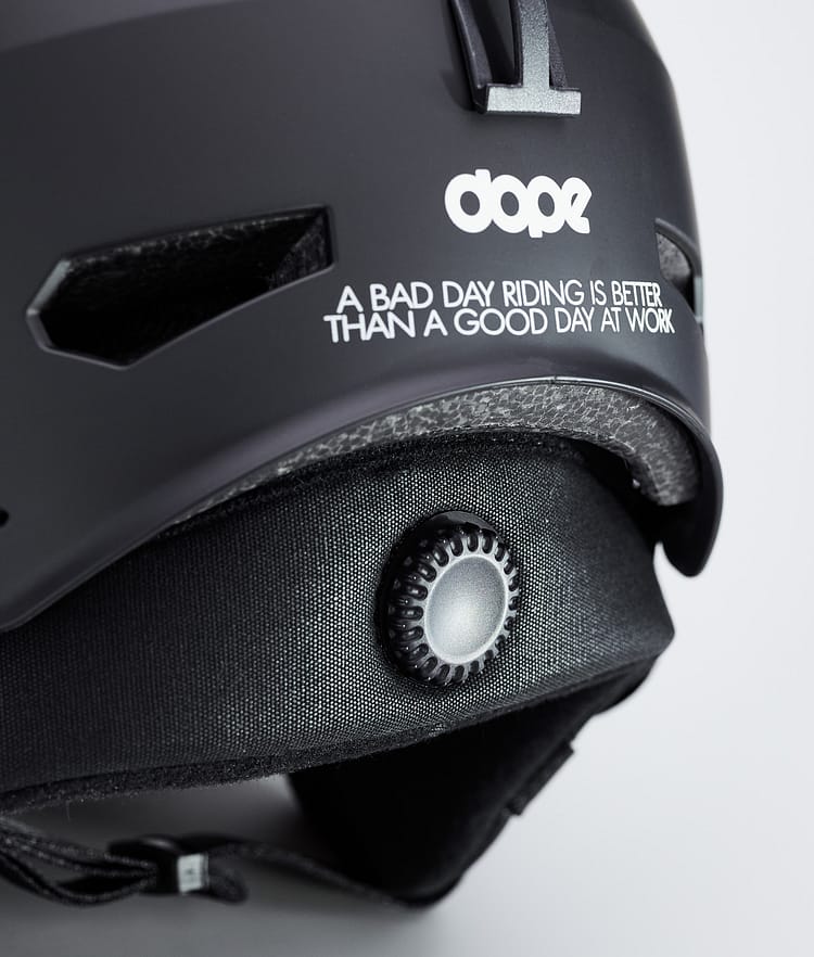 Macon 2.0 Dope Classic 2022 Ski Helmet Matte Black w/ Black Liner, Image 7 of 7