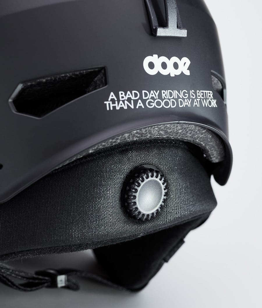 Dope Macon 2.0 Dope Classic 2022 Ski Helmet Men Matte Black w/ Black