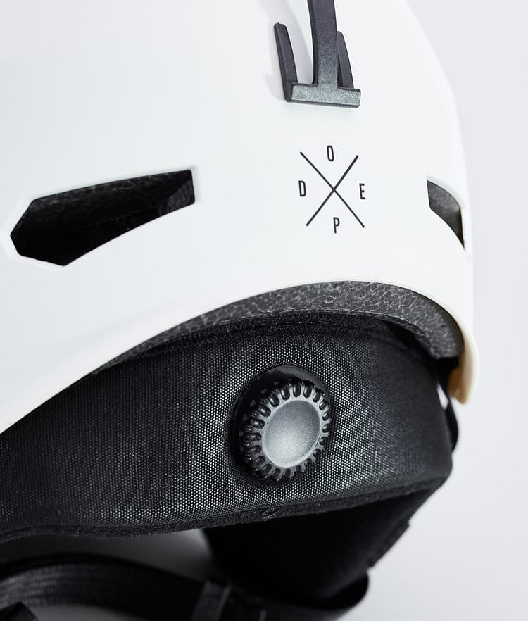 Macon 2.0 Dope X-Up 2022 Ski Helmet Matte White w/ Black Liner, Image 7 of 7