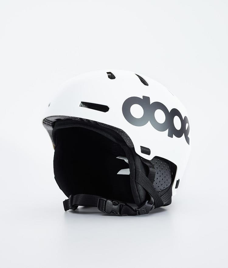 Macon 2.0 Dope Classic 2022 Ski Helmet Matte White w/ Black Liner, Image 1 of 7