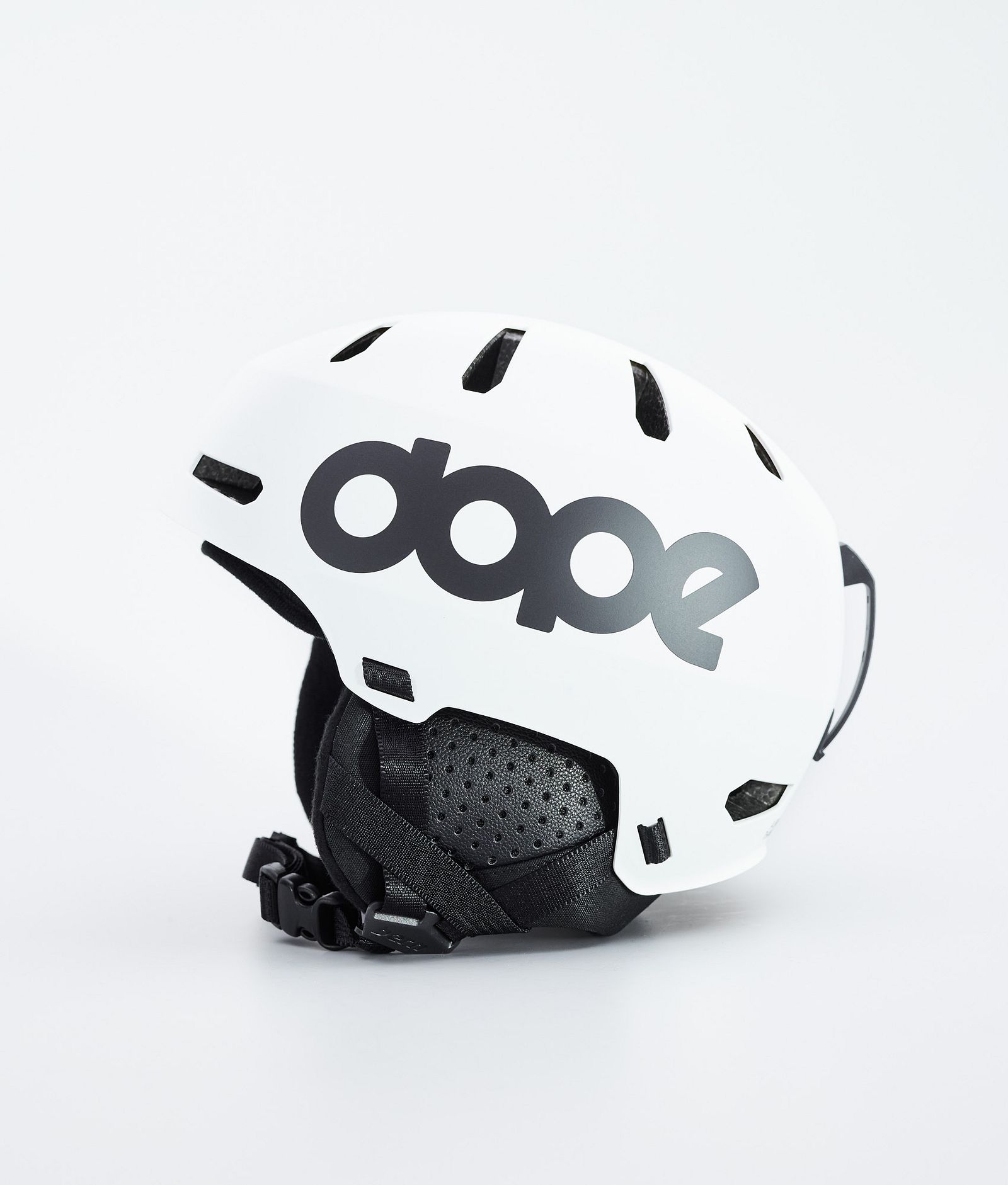 Macon 2.0 Dope Classic 2022 Ski Helmet Matte White w/ Black Liner, Image 2 of 7