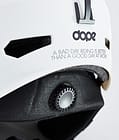 Macon 2.0 Dope Classic 2022 スキーヘルメット Matte White w/ Black Liner, 画像7 / 7