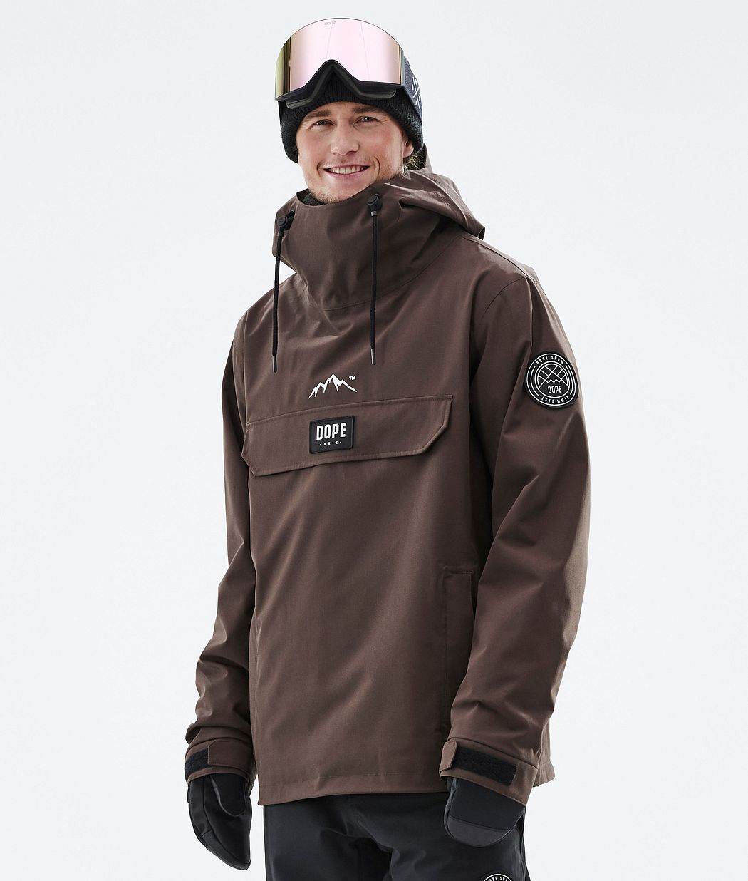 Dope Blizzard 2022 Ski Jacket Men Brown | Dopesnow.com
