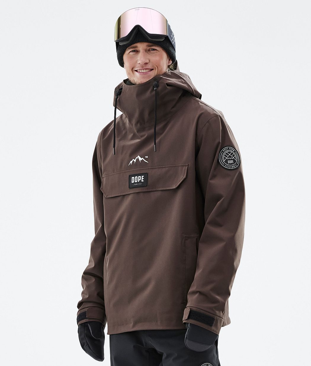 Dope Blizzard 2022 Ski Jacket Men Brown