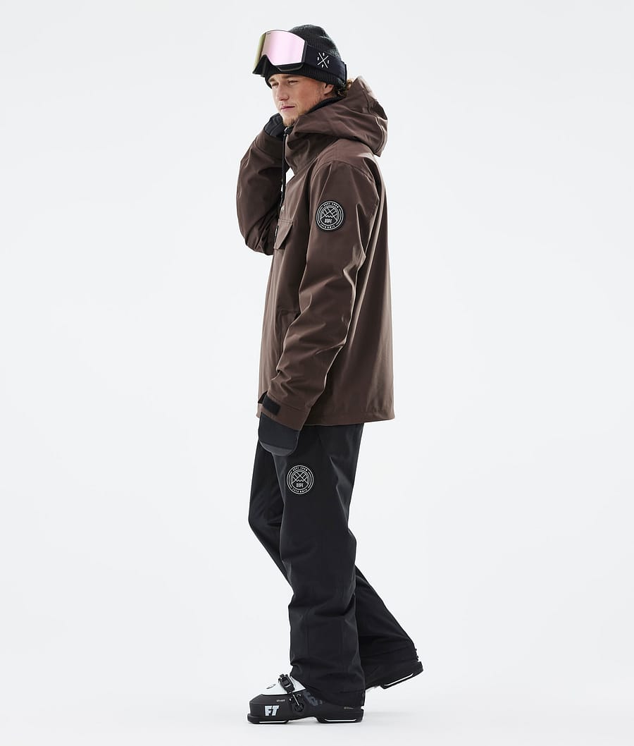 Dope Blizzard 2022 Ski Jacket Men Brown