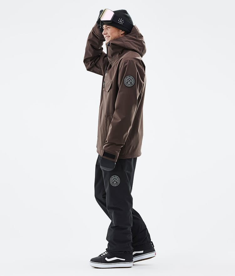 Blizzard 2022 Kurtka Snowboardowa Mężczyźni Brown, Zdjęcie 4 z 9