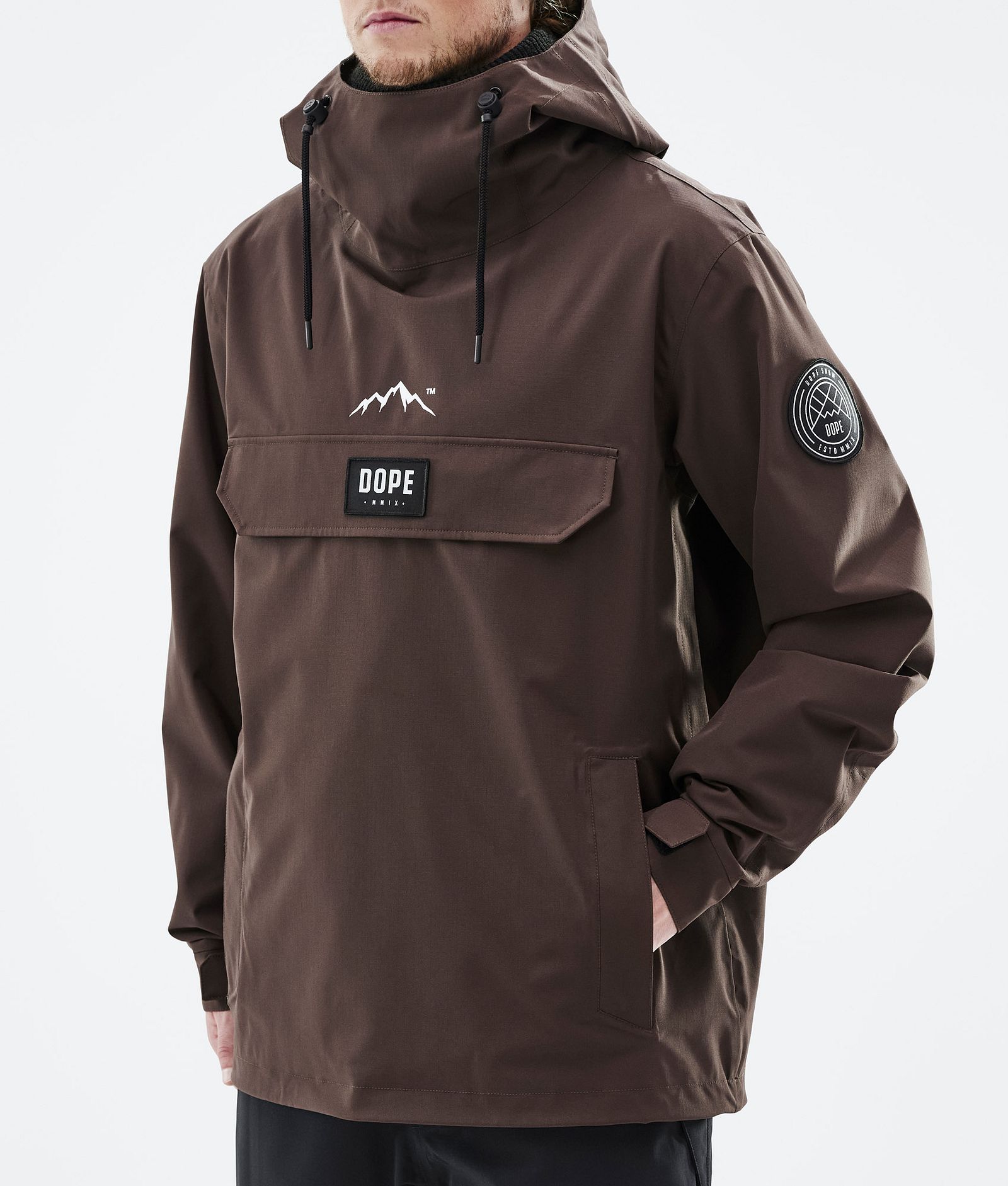 Blizzard 2022 Kurtka Snowboardowa Mężczyźni Brown, Zdjęcie 8 z 9