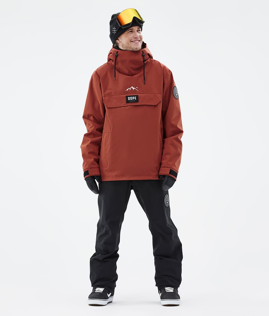 Blizzard Snowboard Jacket Men Rust