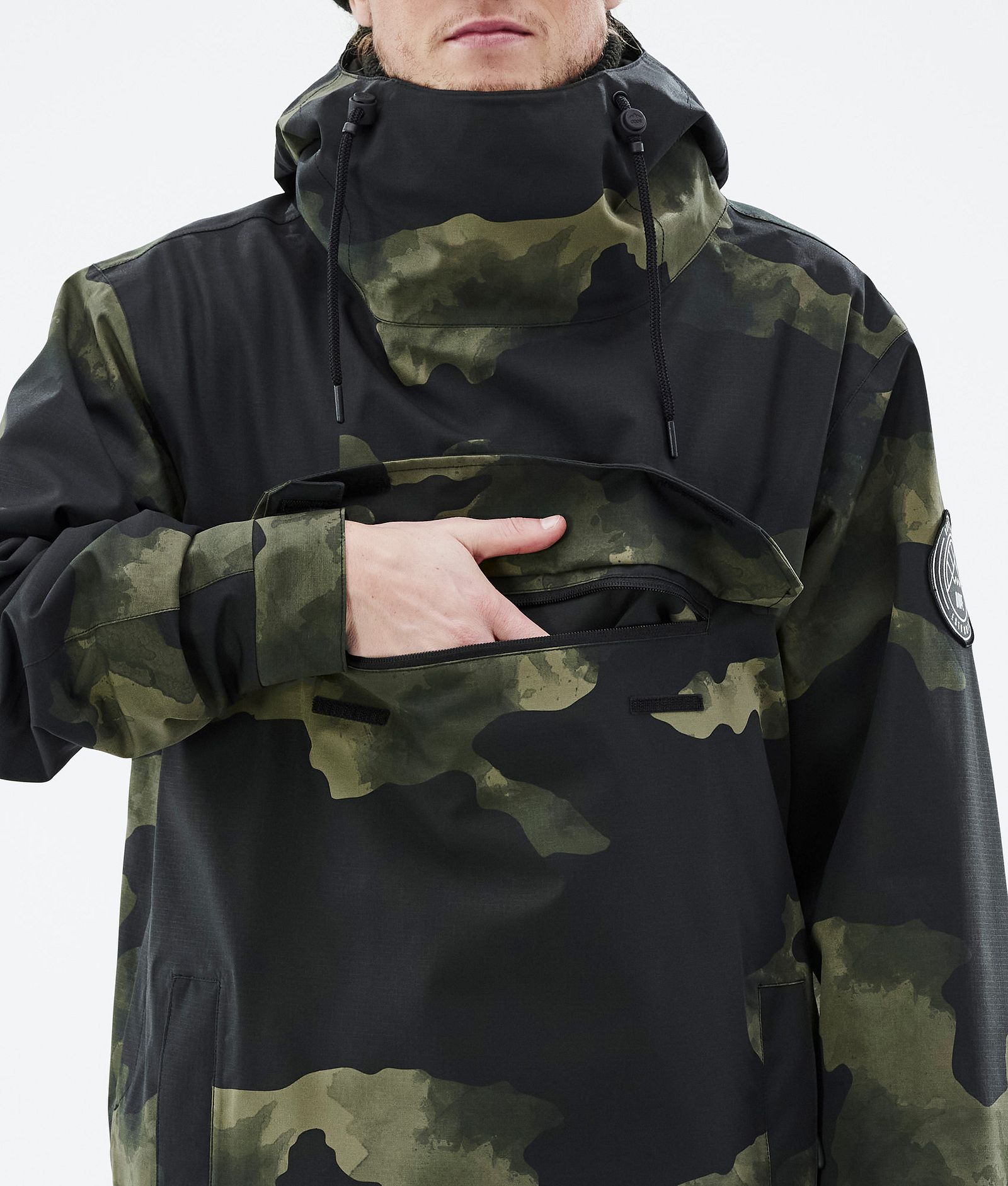 Dope Blizzard 2022 Snowboard Jacket Men Green Camo | Dopesnow.com