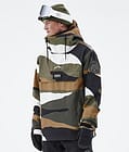 Blizzard 2022 Giacca Snowboard Uomo Shards Gold Olive, Immagine 1 di 9