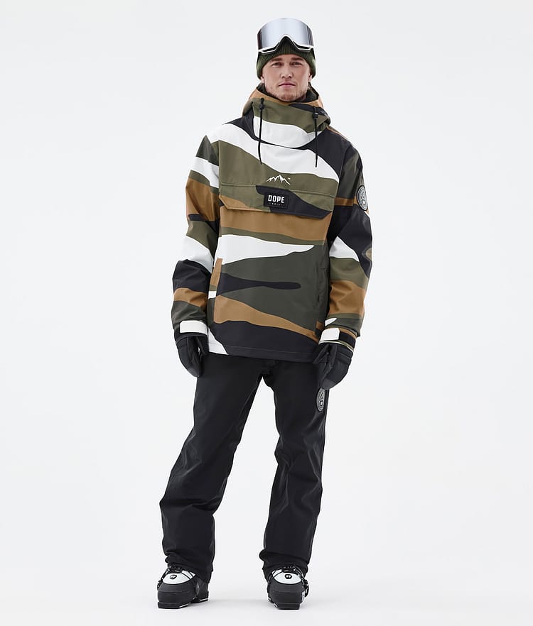 Blizzard 2022 Manteau Ski Homme Shards Gold Olive, Image 3 sur 9