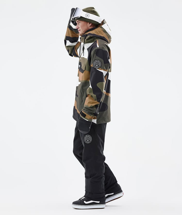 Blizzard 2022 Giacca Snowboard Uomo Shards Gold Olive, Immagine 4 di 9
