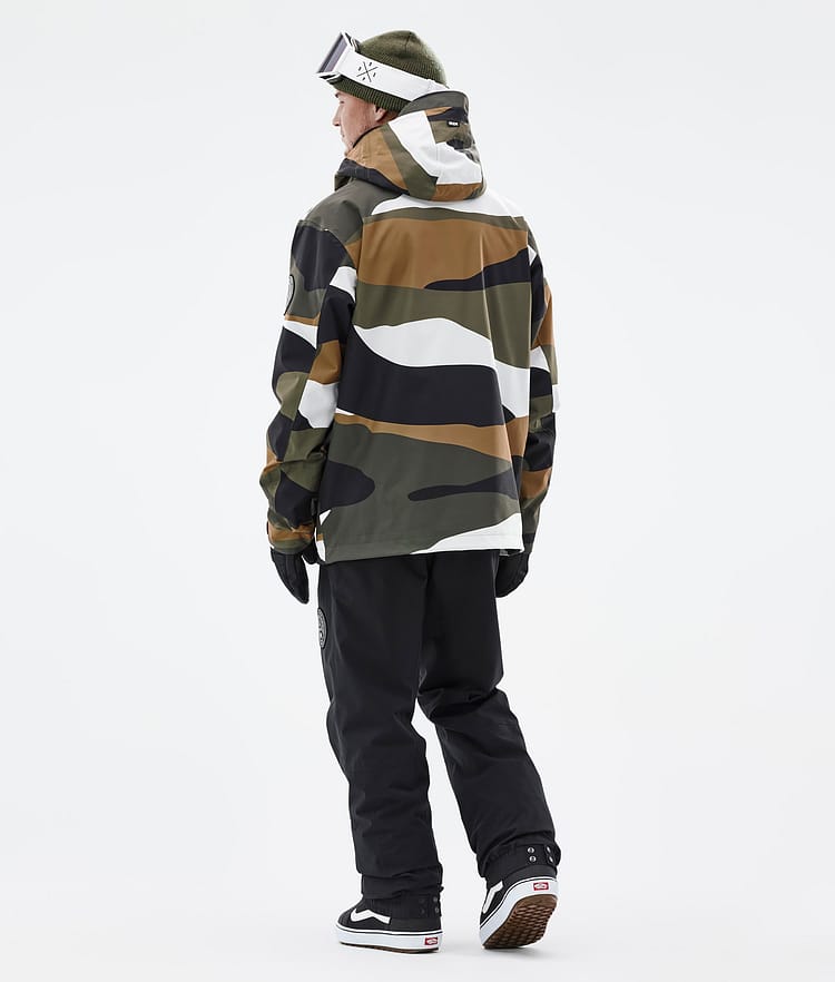 Blizzard 2022 Giacca Snowboard Uomo Shards Gold Olive, Immagine 5 di 9
