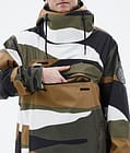 Blizzard 2022 Giacca Snowboard Uomo Shards Gold Olive, Immagine 9 di 9