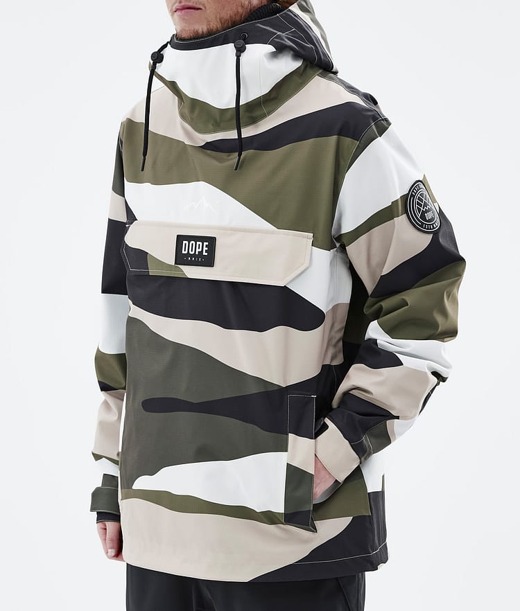 Blizzard 2022 Snowboardjacke Herren Shards Sand Olive, Bild 8 von 9