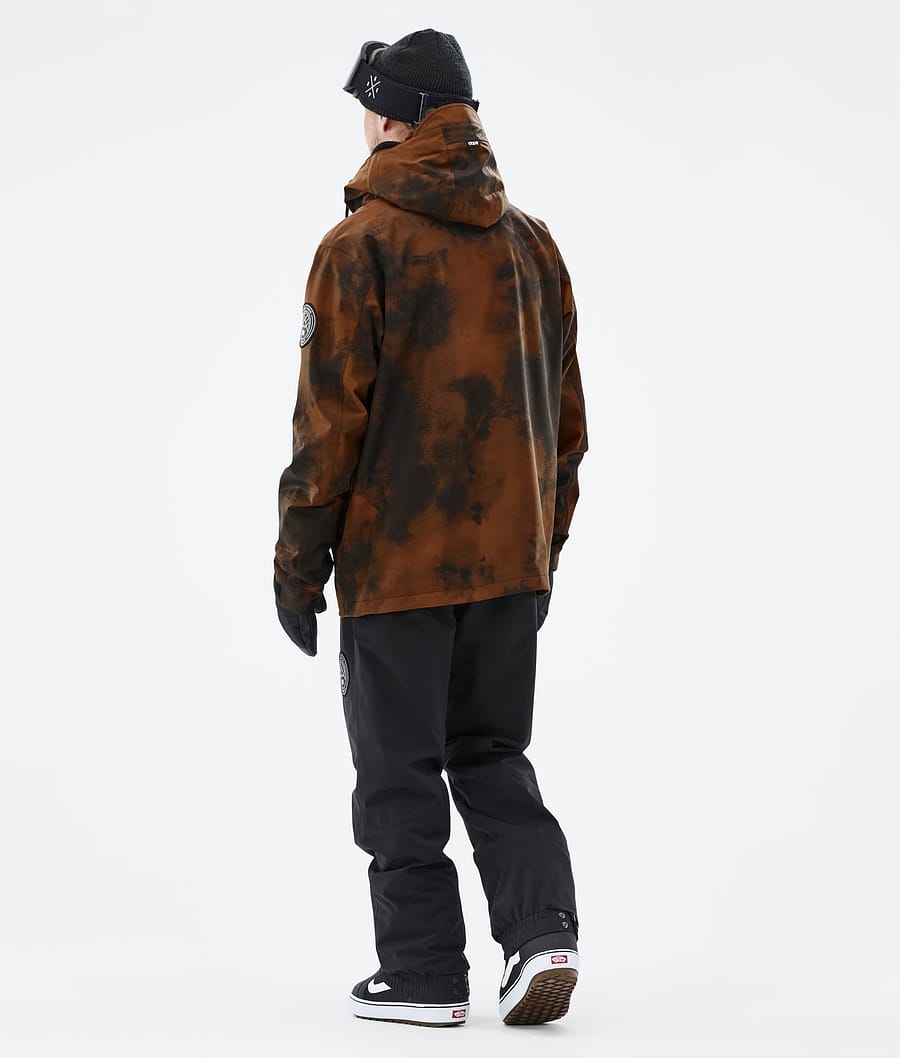 Blizzard Snowboard Jacket Men Smudge Orange