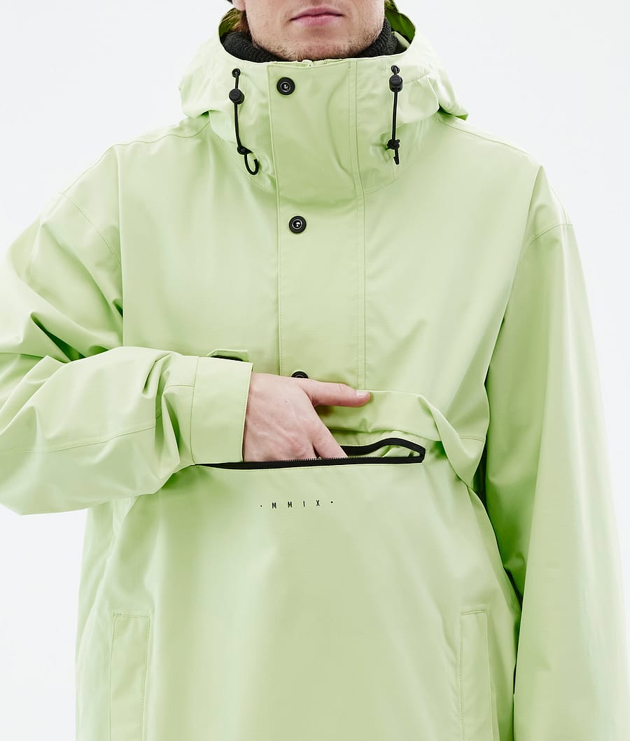 Dope Legacy Snowboard Jacket Men Faded Neon