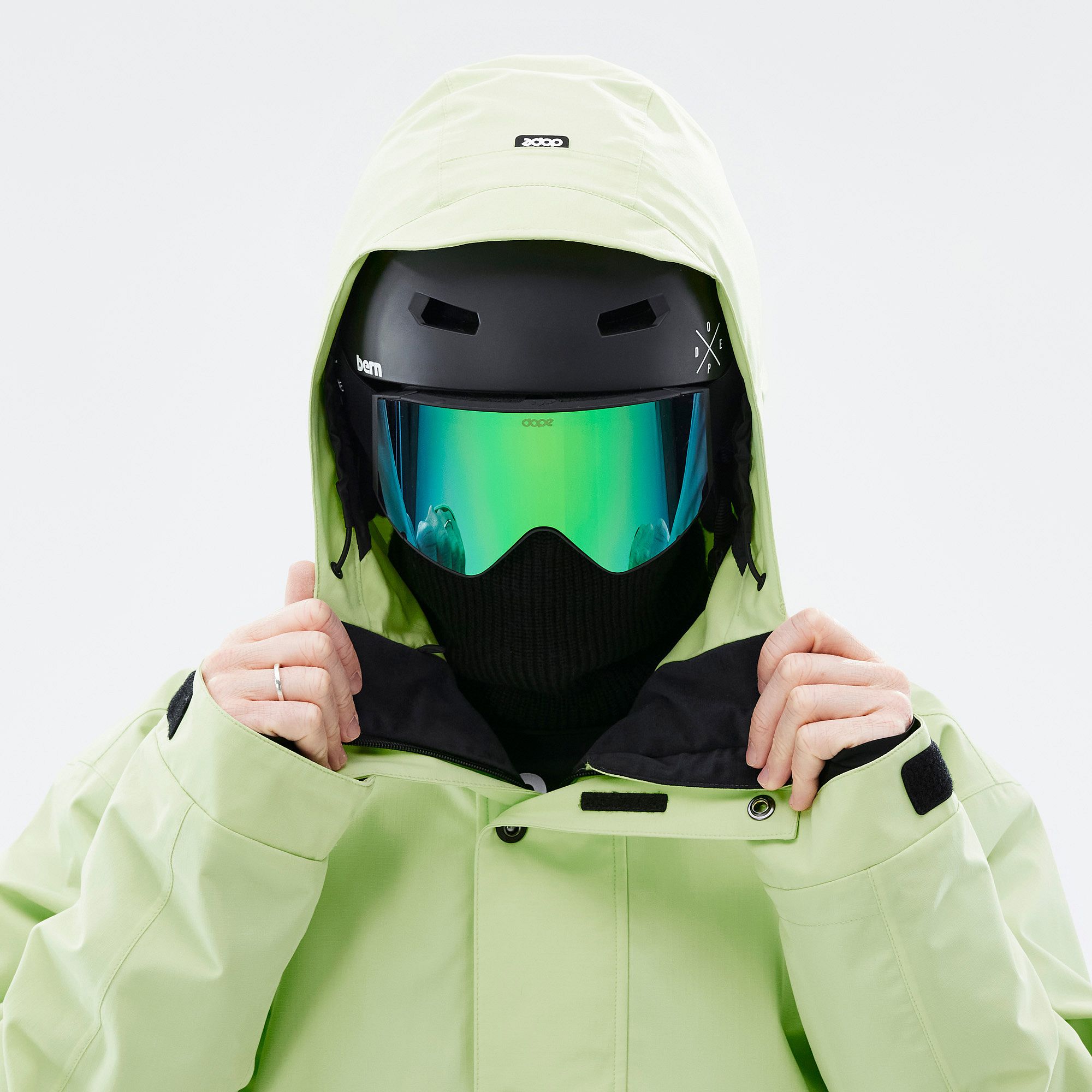 Dope Legacy 23 Ski Jacket Men Faded Neon | Dopesnow.com