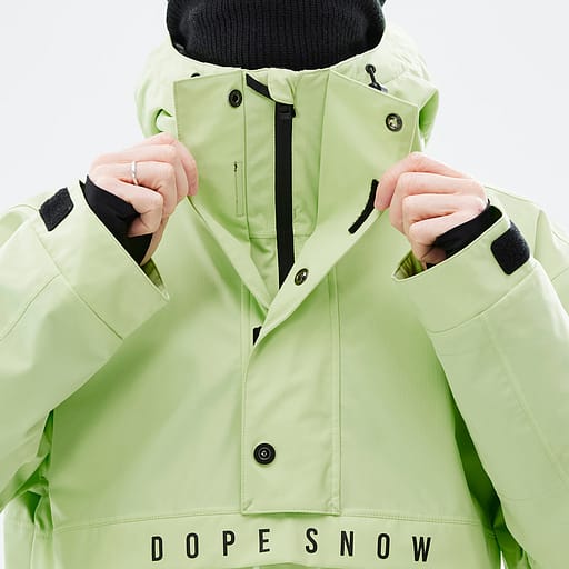 Mezza zip con doppia patta Immagine principale del prodotto,