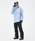Legacy Ski Jacket Men Light Blue, Image 3 of 9