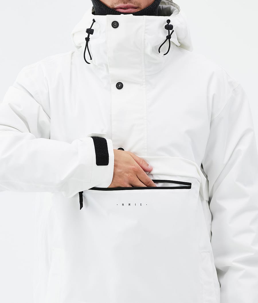 Legacy Snowboard Jacket Men Old White
