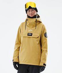 Dope Blizzard W 22 Bunda na Snowboard Dámské Ochre