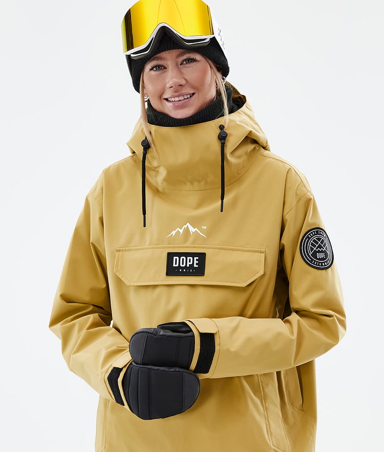 Blizzard W 2022 Veste Snowboard Femme Ochre, Image 2 sur 9