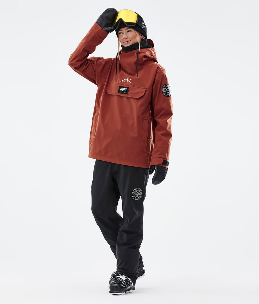 Dope Blizzard W 2022 Ski Jacket Women Rust | Dopesnow.com