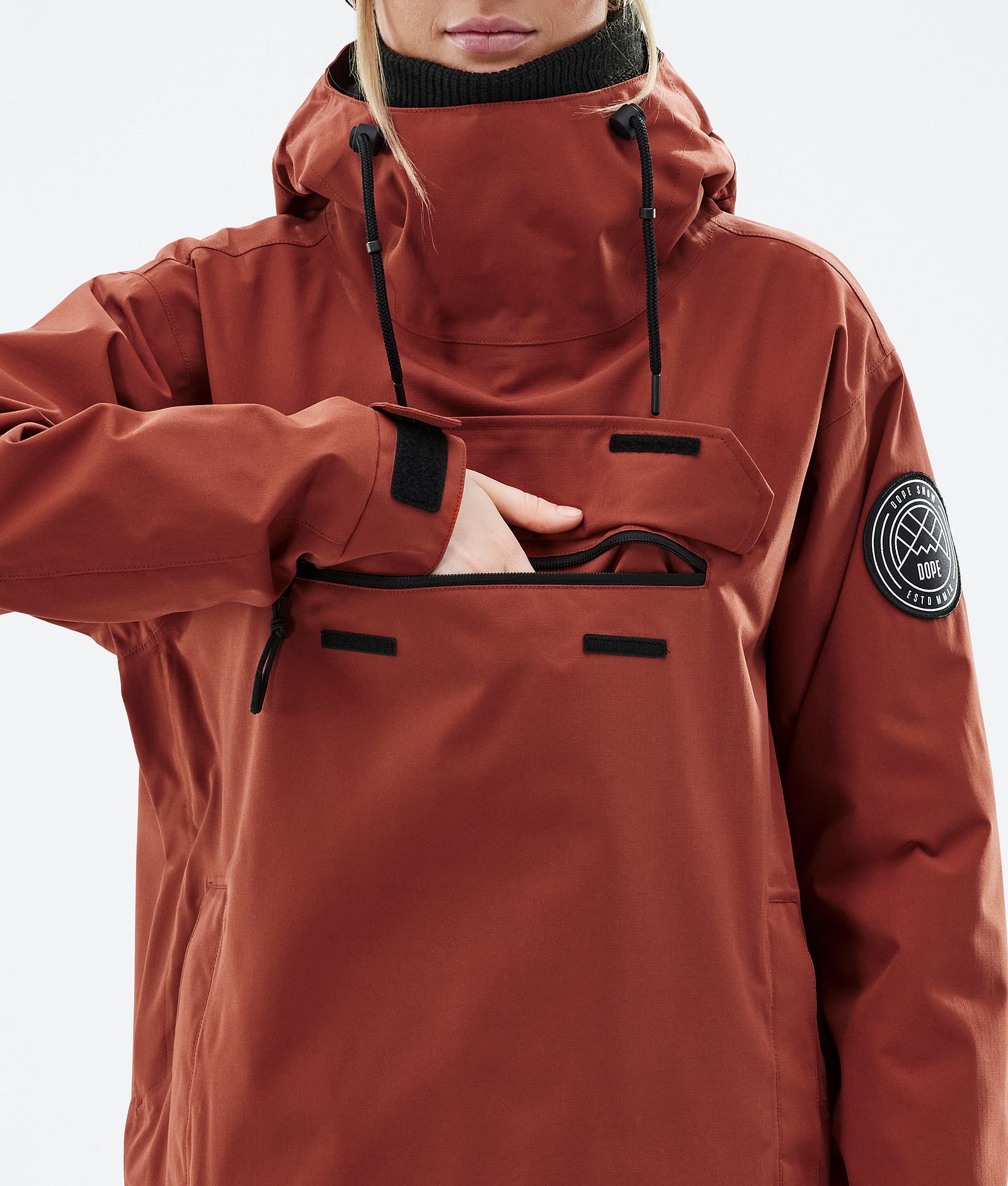 Blizzard W 2022 Snowboard Jacket Women Rust, Image 9 of 9