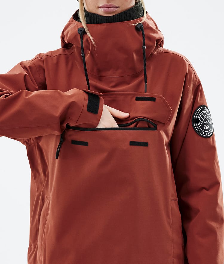 Blizzard W 2022 Bunda na Snowboard Dámské Rust Renewed, Obrázek 9 z 9