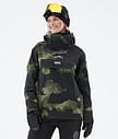 Blizzard W 2022 Ski Jacket Women Green Camo