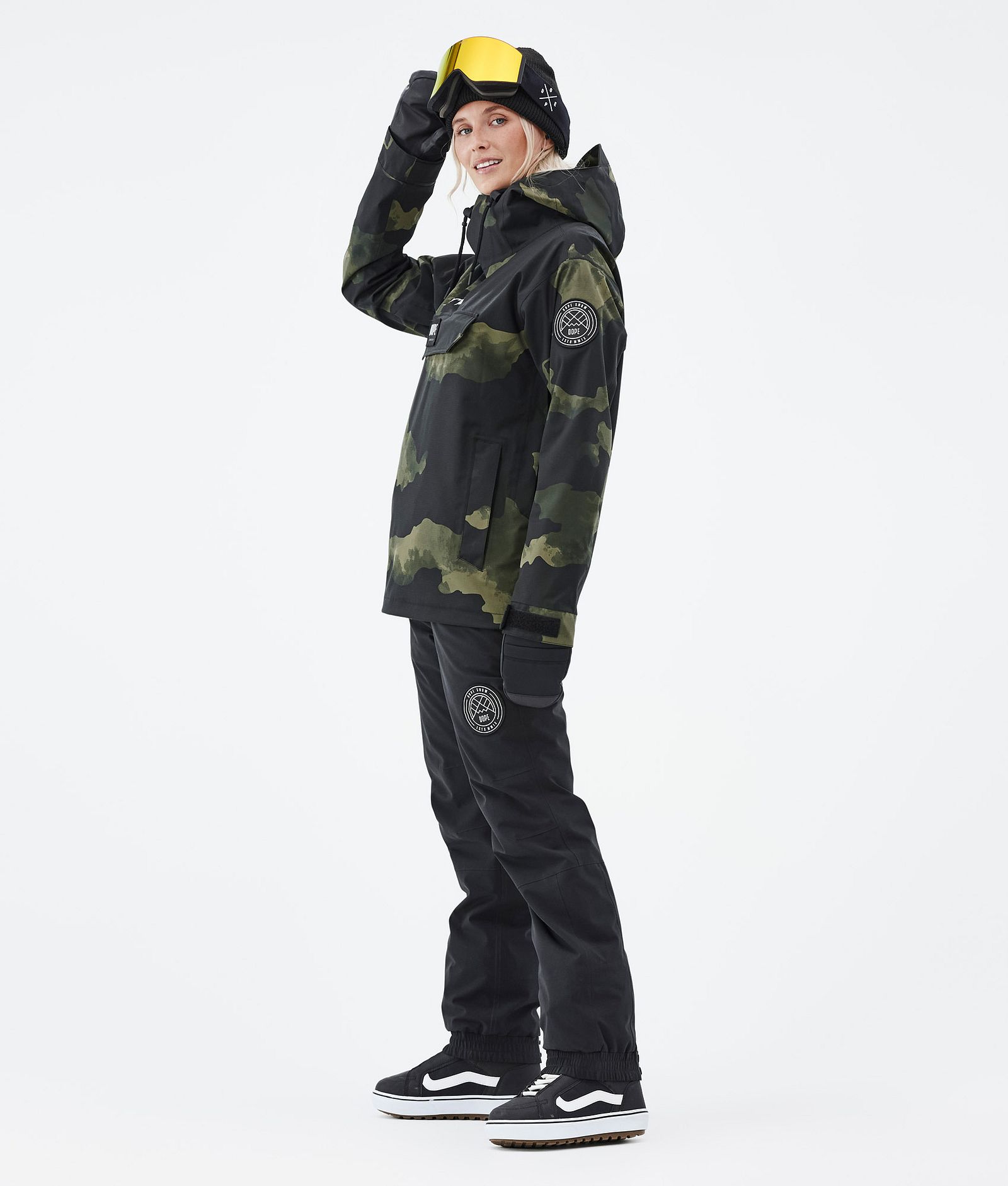 Blizzard W 2022 Kurtka Snowboardowa Kobiety Green Camo Renewed, Zdjęcie 4 z 9