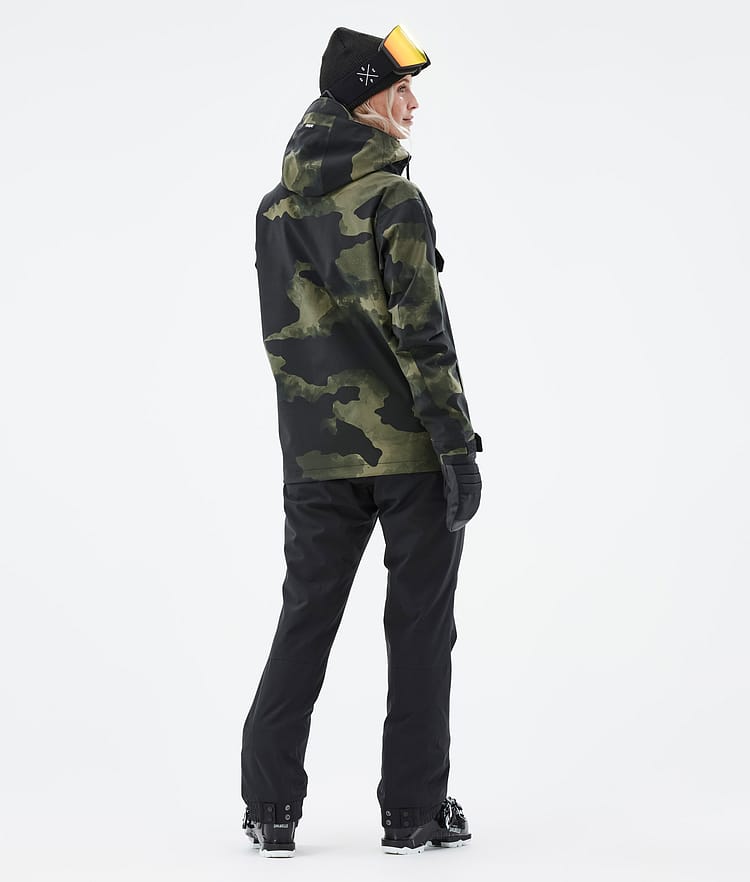 Blizzard W 2022 Skijacke Damen Green Camo