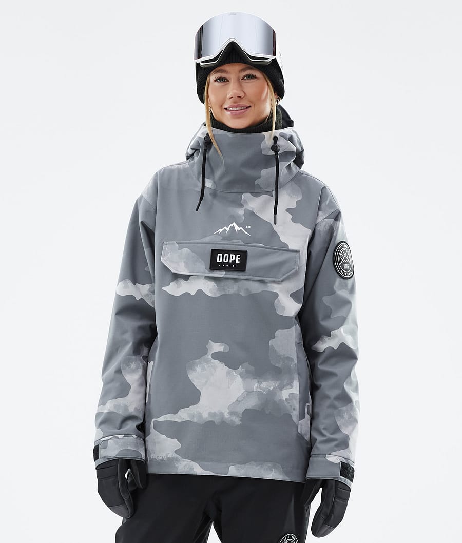 Blizzard W Bunda na Snowboard Dámské Stone Camo