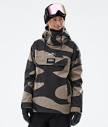 Dope Blizzard W 2022 Bunda na Snowboard Dámské Pangea Walnut