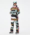 Blizzard W Snowboardjacke Damen Shards Gold Muted Pink, Bild 2 von 8