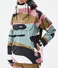 Blizzard W Snowboardjacke Damen Shards Gold Muted Pink, Bild 7 von 8
