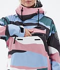 Blizzard W 2022 Ski Jacket Women Shards Light Blue Muted Pink