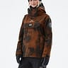 Dope Blizzard W 2022 Snowboard Jacket Women Smudge Orange