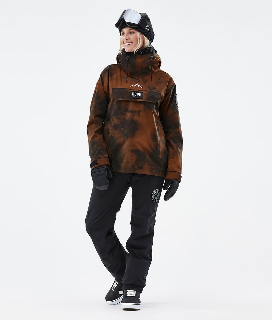 Blizzard W 2022 Snowboard Jacket Women Smudge Orange