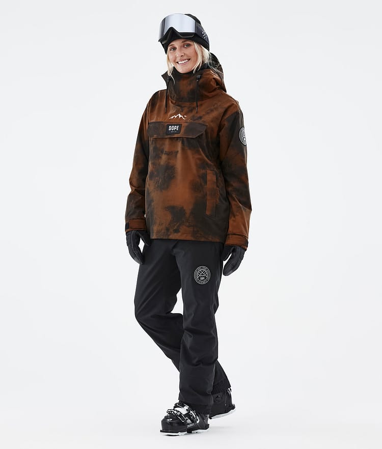 Blizzard W 2022 Manteau Ski Femme Smudge Orange, Image 3 sur 9