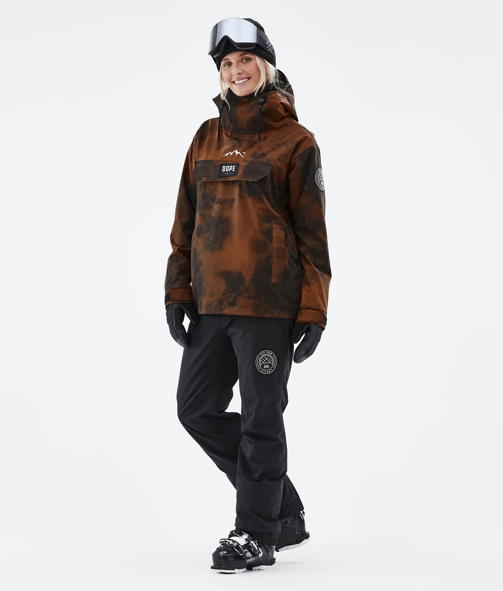Blizzard W 2022 Manteau Ski Femme Smudge Orange