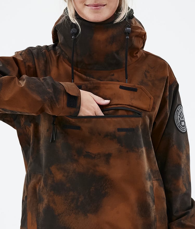 Blizzard W 2022 Snowboardjacke Damen Smudge Orange