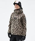 Blizzard W 2022 Veste Snowboard Femme Stripes Walnut, Image 1 sur 9